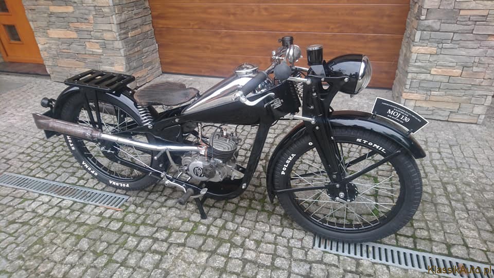 Rzadki Motocykl W Rybniku Moj 130 1939 Klassikauto Pl