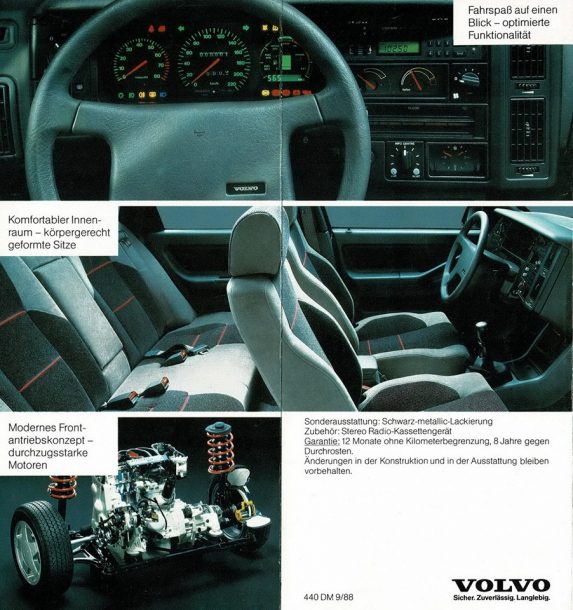 Volvo 440 z silnikiem po modyfikacji Porsche KlassikAuto.pl