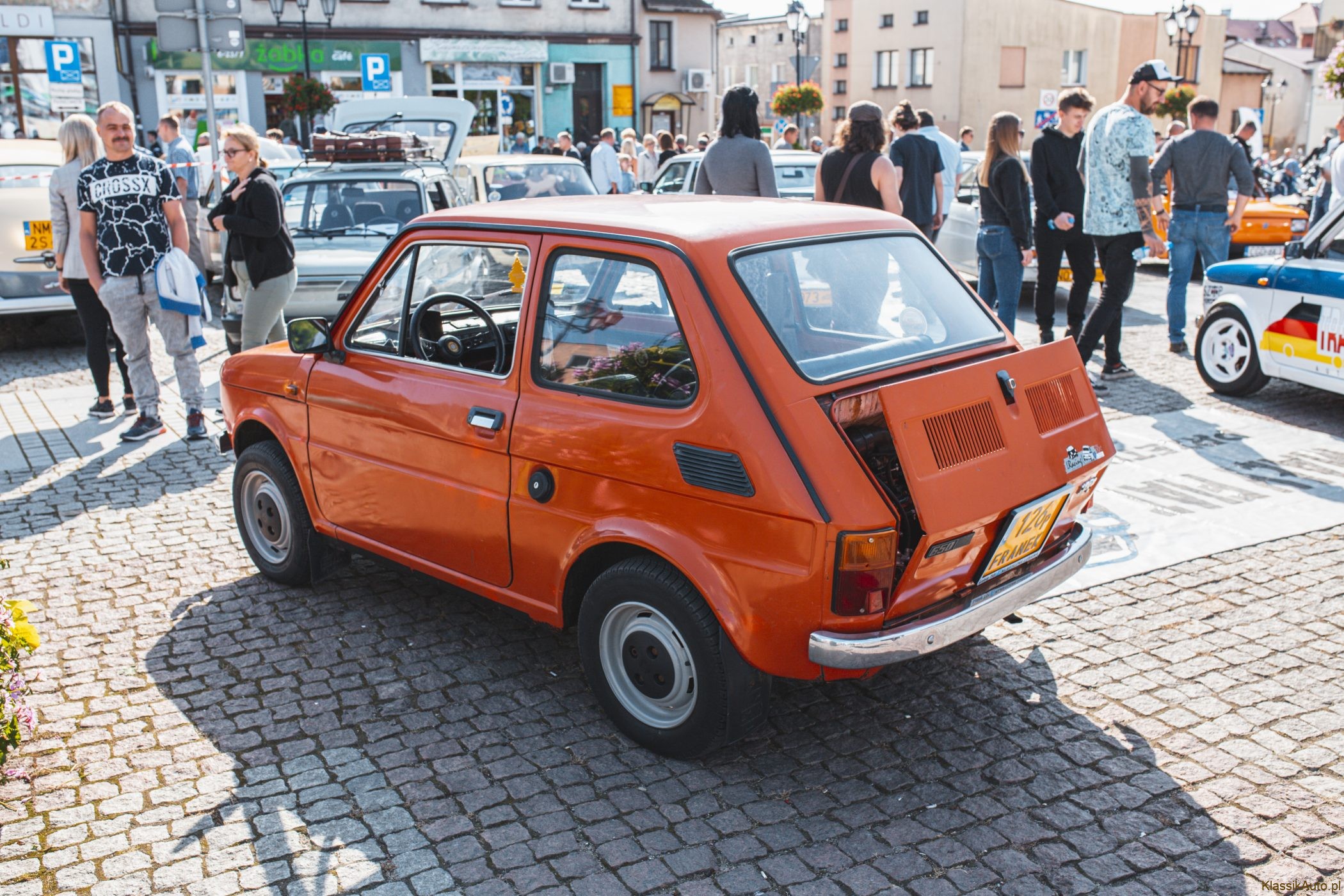 Maskotka Lubawy Fiat 126p KlassikAuto.pl
