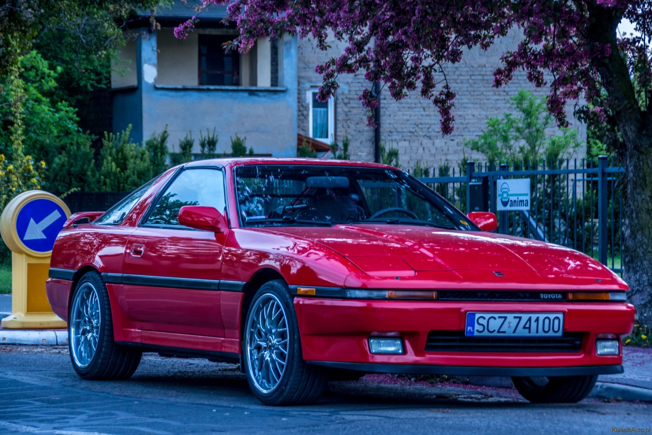 Z kraju kwitnącej wiśni do Polski Toyota Supra, 1988