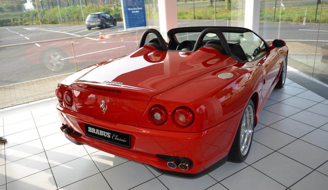Za ile? Ferrari 550 Barchetta, numer 430 z 448