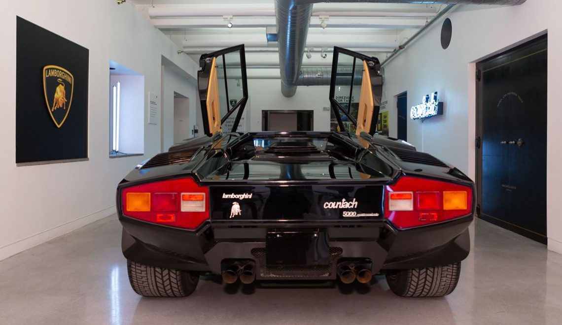 Lamborghini Countach zaprezentowany podczas amerykańskich targów sztuki Art Basel Miami