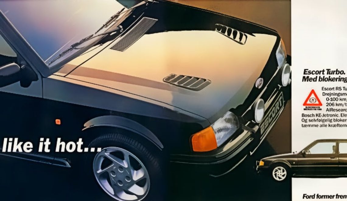 Ford Escort RS Turbo S1 – dawny samochód księżnej Diany na sprzedaż!