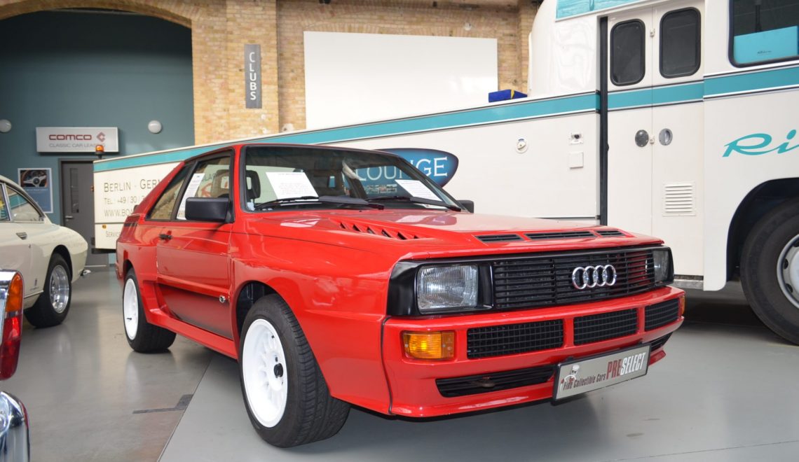 Audi Sport Quattro z podpisem Waltera Röhrla – za ile?
