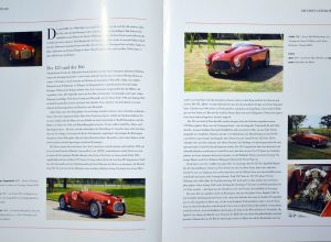 przykładowa strona z książki o Ferrari