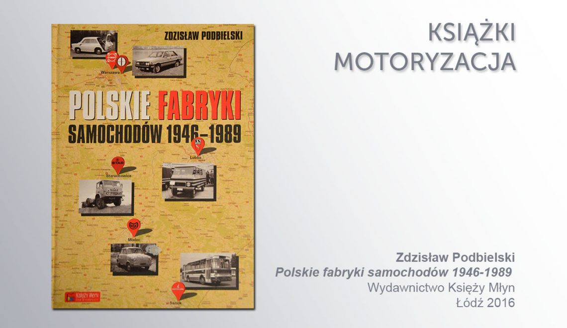 „Polskie fabryki samochodów 1946-1989”, Z. Podbielski, Księży Młyn, Łódź 2021