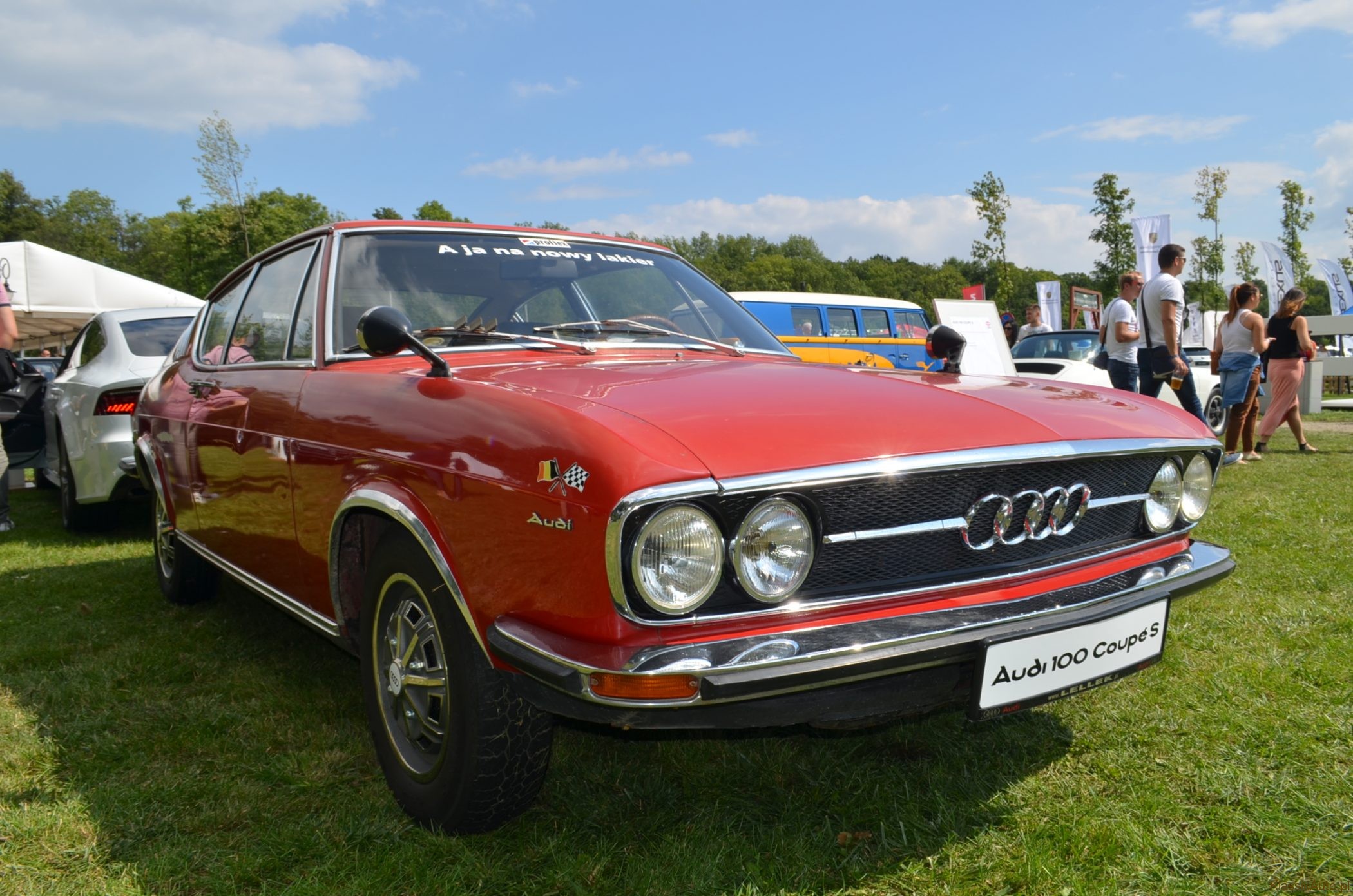 Audi 100 Coupe S and Fiat Dino Coupe