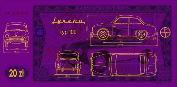 Syrena 100 banknot