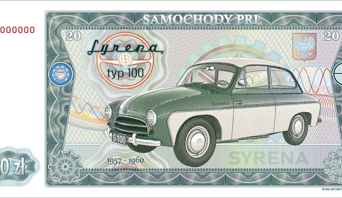 syrena 100 banknot