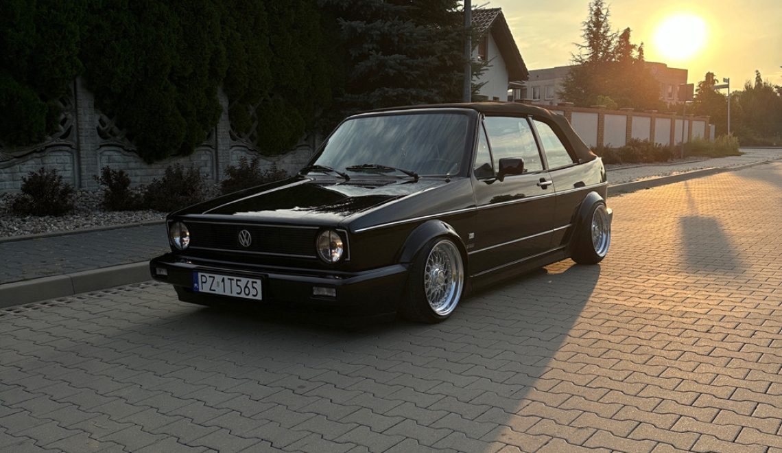 Przykładowy tuning – Volkswagen Golf cabrio