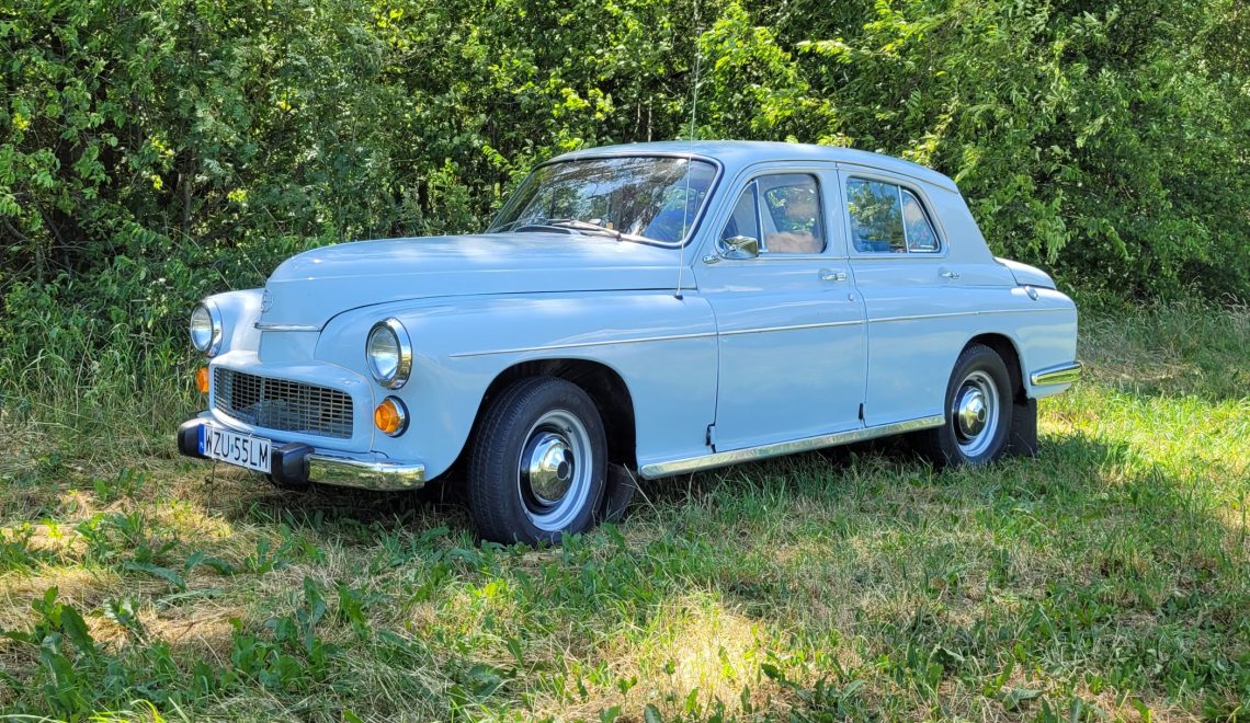 Warszawa 224 z 1970 roku – klasyka polskiej motoryzacji w oryginalnym stanie