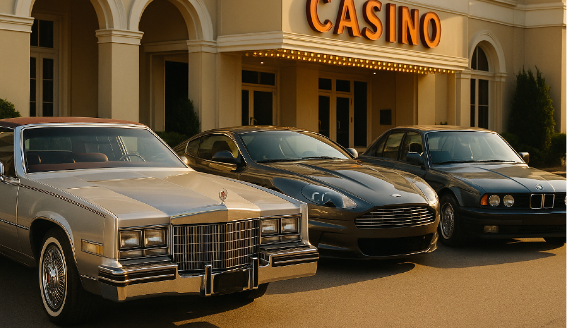 Jakie samochody retro pojawiły się w filmach o kasynach?