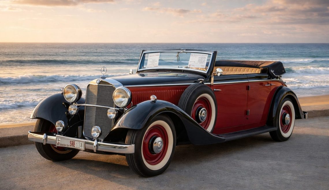 Mercedes-Benz 200 W21 Cabriolet B „lang” – luksusowy kabriolet z lat 30.