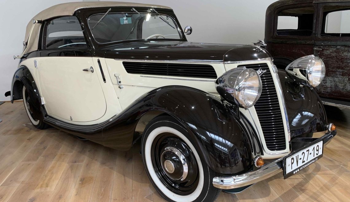 Praga Piccolo Cabriolet (1937–1941) – rzadka i elegancka wersja przedwojennego klasyka