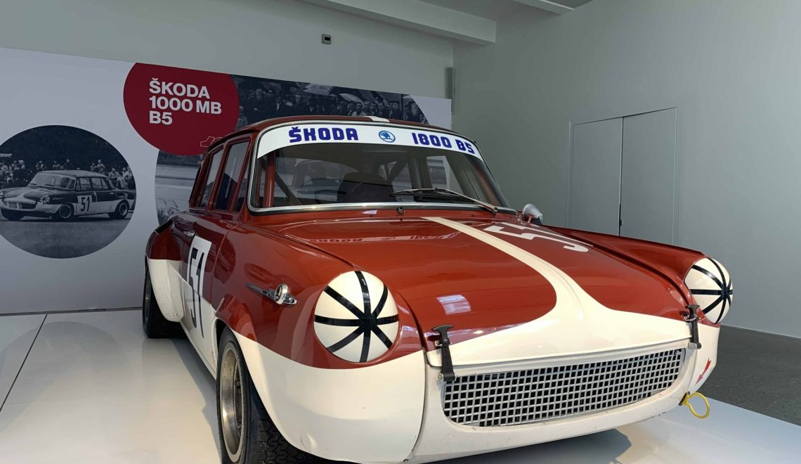Škoda 1000 MB B5 – wyścigowa legenda z lat 60. w muzeum Škody